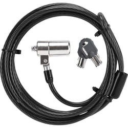 Targus DEFCON T-Lock Keyed Cable Lock for Laptop Computer and Desktop Security ASP48USX