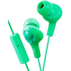 JVC HAFR6G Gumy Plus Headphones (Pistachio Green)