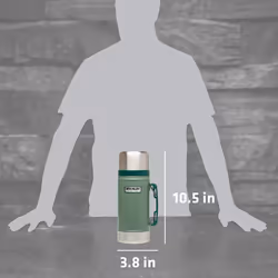 Stanley Classic Vacuum Food Jar 24oz Hammertone Green