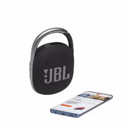 JBL Clip 4 - Portable Mini Bluetooth Speaker  big audio and punchy bass  integrated carabiner  IP67 waterproof and dustproof  10 hours of playtime  sp