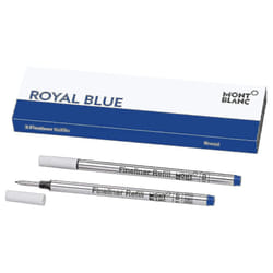 Montblanc Fineliner Refills (B) Royal Blue 124500 - Pen Refills for Fi