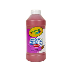 Crayola Artista II Washable Tempera Paint 16oz Red  Pint