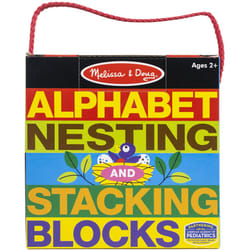 Alphabet Nesting And Stacking Blocks-MD2782