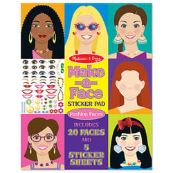 Melissa & Doug Reusable Sticker Pad Make-A-Face