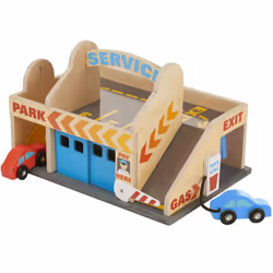 Melissa & Doug Service Station Parking Garage