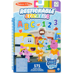 Melissa & Doug Blue's Clues & You! Letter and Number Reusable Sticker Activity Book - Includes 171 Stickers