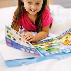 Melissa & Doug Blue's Clues & You! Letter and Number Reusable Sticker Activity Book - Includes 171 Stickers