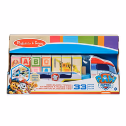 Melissa & Doug Multicolour Paw Patrol Wooden Abc Block Truck