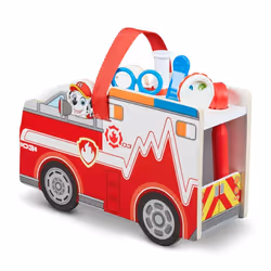Melissa & Doug Multicolour Paw Patrol Marshall'S Wooden Rescue Caddy