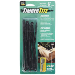 The Hillman Group 47805 Landscape Screw  1/4"" x 6""  10-Pack