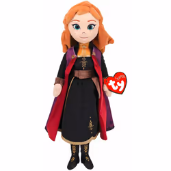 TY Disney Frozen 2 Princess Anna Medium Beanie With Sound