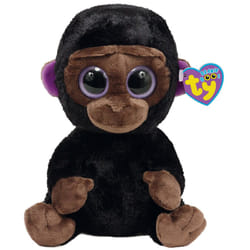 7136062 Children's Romeo Gorilla Beanie Boos Toy, 15 cm - Brown