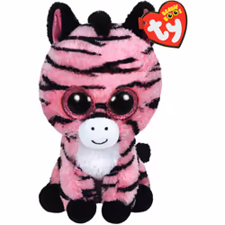 Beanie Boo Plush - Zoey the Zebra 15cm (Color may vary)