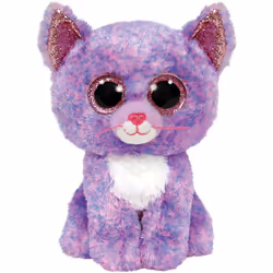 TY Beanie Boo Cassidy The Lavender Cat - 15cm