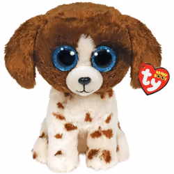 TY Beanie Boo Muddles The Dog - 15cm