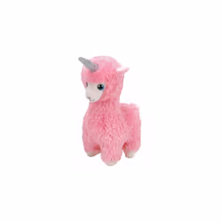 TY Beanie Boo - Lana Pink Llama with Horn