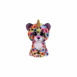 TY Beanie Boo Giselle the Leopard with Horn