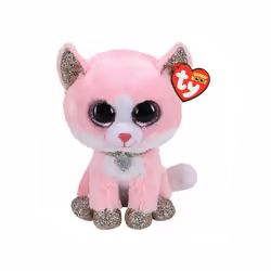 Ty Boo Buddy Fiona Pink Cat Toys