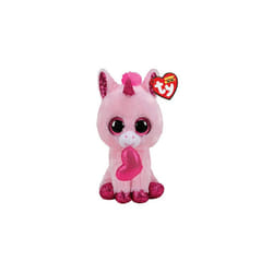 TY36685 Beanie Boo's-Darling the Unicorn 15 cm, Multi-Coloured