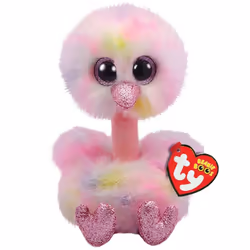 Ty 36699 Avery Ostrich-Beanie BOOS Multicolored