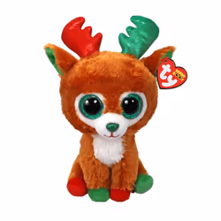 Ty Beanie Boo TINSELTOES The Brown Reindeer - 6""