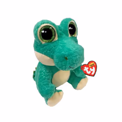 TY Ernie The Alligator Adorable Beanie Boo Soft Plush