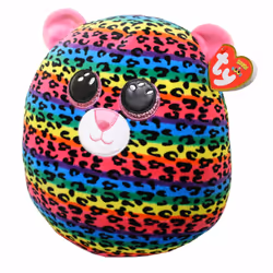 Ty squish a boo dotty the leopard plush cushion