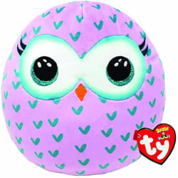 TY Winks The Owl Squish-A-Boo 10"