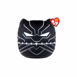 TY Squishy Beanie 10 " Black Panther