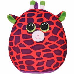 TY Gilbert Giraffe Squish-A-Boo 10"