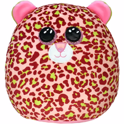 TY Lainey Leopard Squish-A-Boo 10"