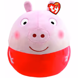 TY Squish-A-Boo Peppa Pig 10"