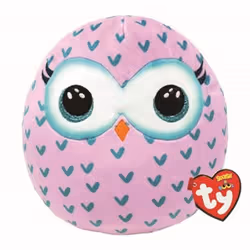 TY Winks The Owl Squish-A-Boo 14"