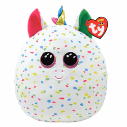 TY Harmonie The Unicorn Squish-A-Boo 14"