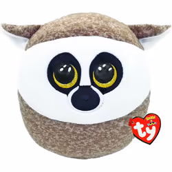 TY Linus The Lemur Squish-A-Boo 14"