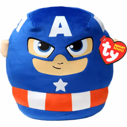 TY Squish-A-Boo 14" Captain America