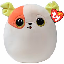 TY Squishy Beanies Patch the Pug 14"