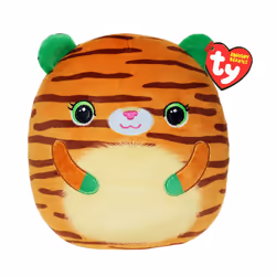 TY Squish-A-Boo Tiggy Tiger Adorable Cuddly Plush