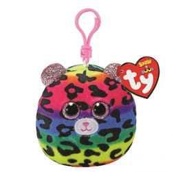 Dotty Leopard Squishy Beanie Clip