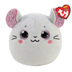 Catnip Mouse Squishy Beanie Clip