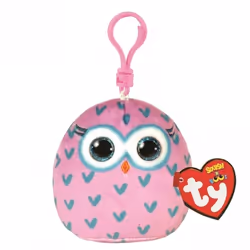 Winks Owl Squishy Beanie Clip