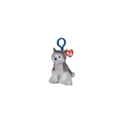 Slush The Huskey - 4' Clip On - TY Beanies - Original Beanies