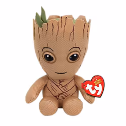 Ty Marvel Groot Beanie 7" Plush Toy