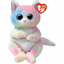TY Beanie Bellies Jenni the Rainbow Cat