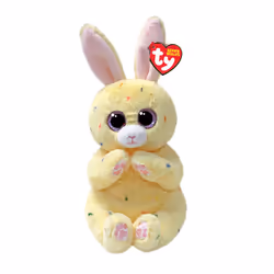 Beanie Bellie Cream - Yellow Easter Bunny - 6''