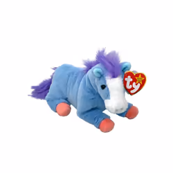 Clementine Horse II Original Beanie Babies Regular - Soft Plush Toy for Kids, Teddy, Baby Toy, Collectible Stuffed Plushies