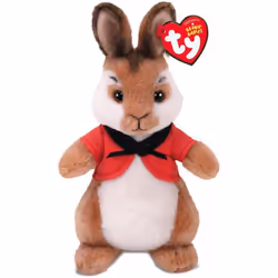 TY Peter Rabbit Plush - Flopsy Rabbit 15cm