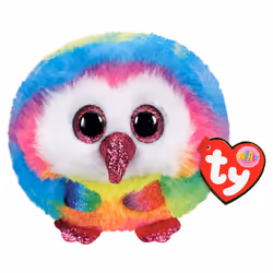 TY Puffies - Owen the Owl Plush Toy