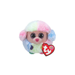 TY Puffies - Rainbox the Poodle Plush Toy