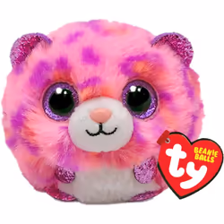 TY Topaz Leopard Beanie Balls 3"